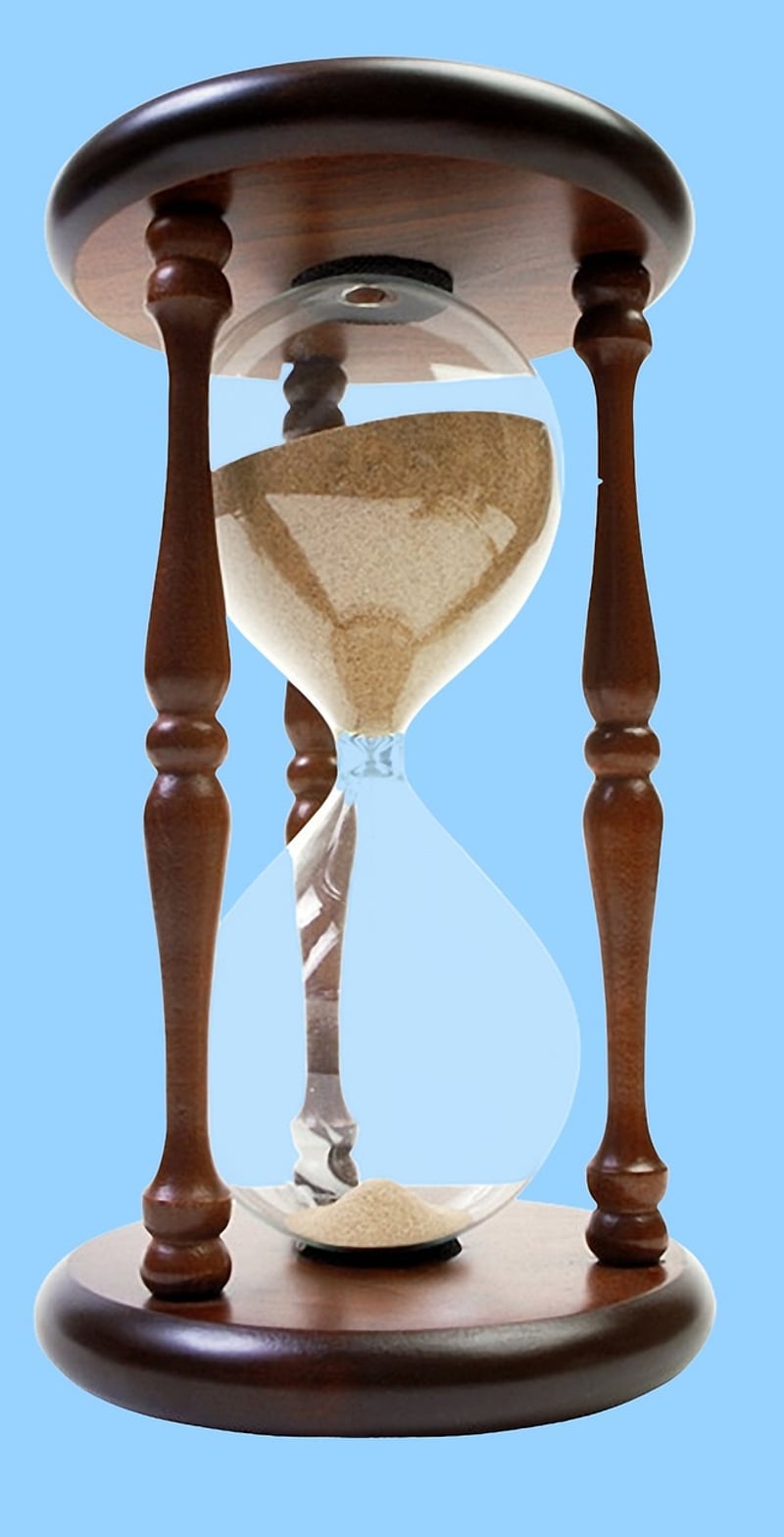 Hourglass Symbolizing Time